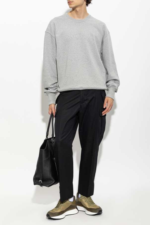 Alexander McQueen Sudadera con logo