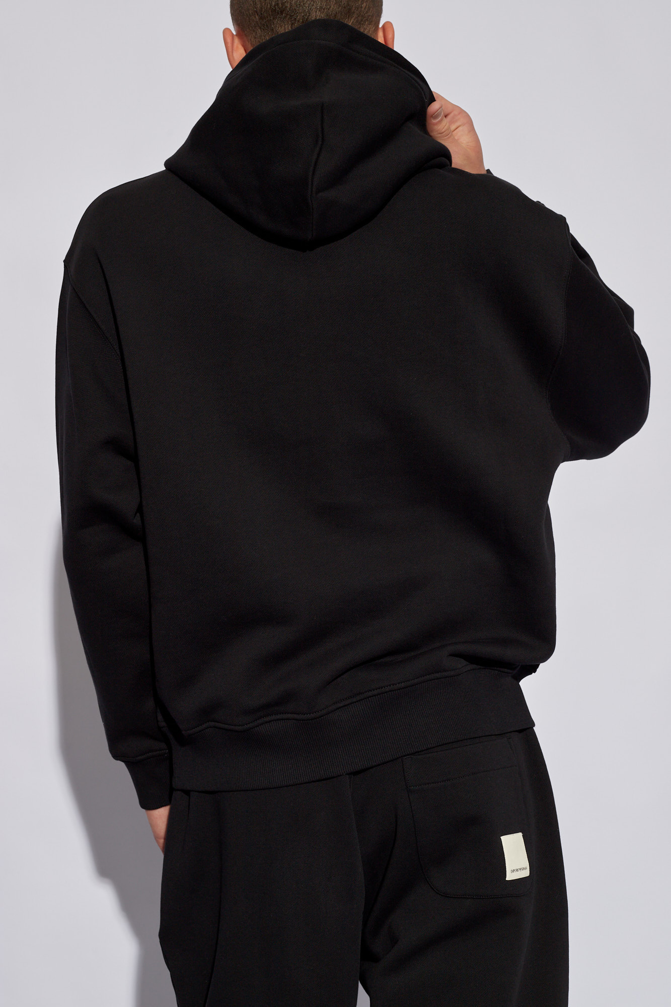 Emporio Armani ‘Sustainability’ collection hoodie