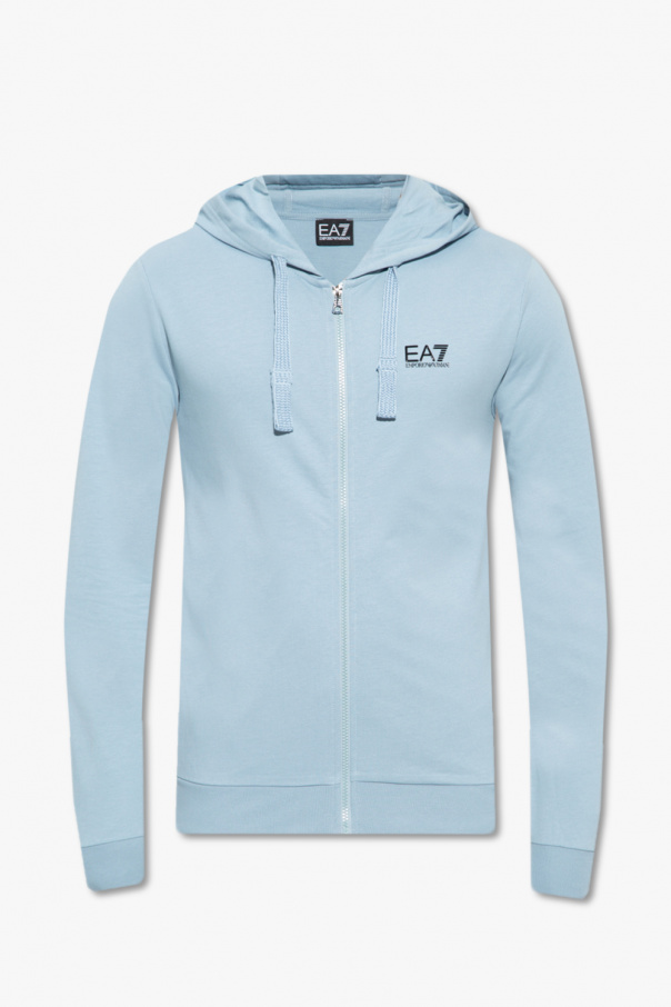 EA7 Emporio Armani Logo-printed hoodie