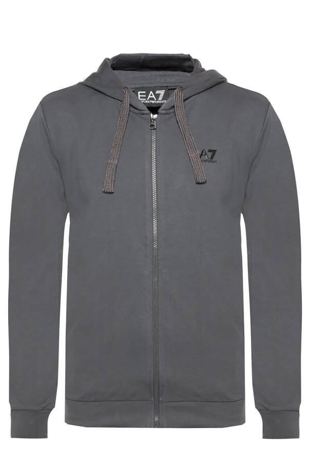 Emporio Armani crew-neck cotton T-shirt Branded hoodie