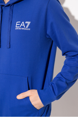 EA7 Emporio Armani iconic Hoodie with logo