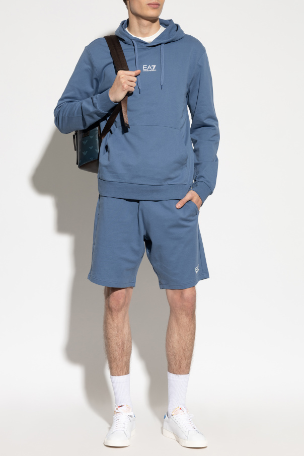 EA7 Emporio Armani Sudadera de algodón