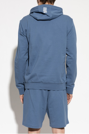 EA7 Emporio Armani Sudadera de algodón