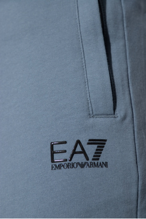 EA7 Emporio Armani Armani EA7 Pantaloncini da bagno rossi con logo laterale
