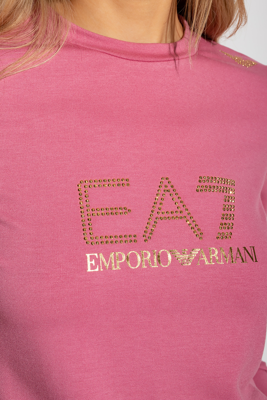 EMPORIO ARMANI WALLET & CARD CASE Sweatshirt with logo