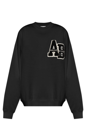 Sudadera con parche de logo