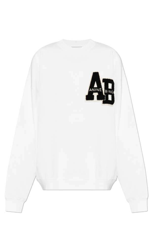 Anine Bing Sweatshirt with logo patch