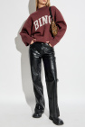 Anine Bing BURGUNDY Printed sweatshirt