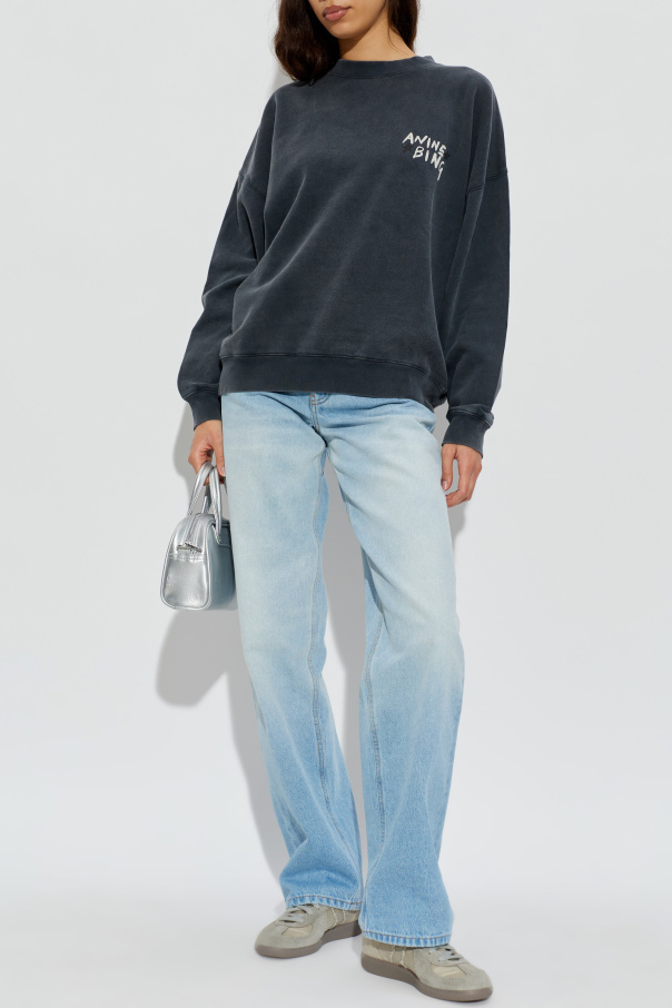Anine Bing Sweatshirt mit Logo