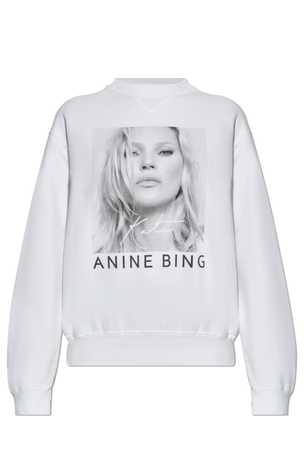 Anine Bing Printed Sweatshirt