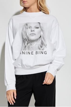 Anine Bing Printed Sweatshirt