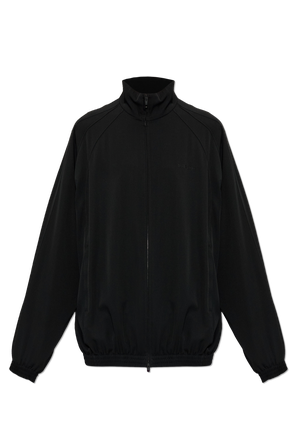 Wool Jacket with Stand Collar