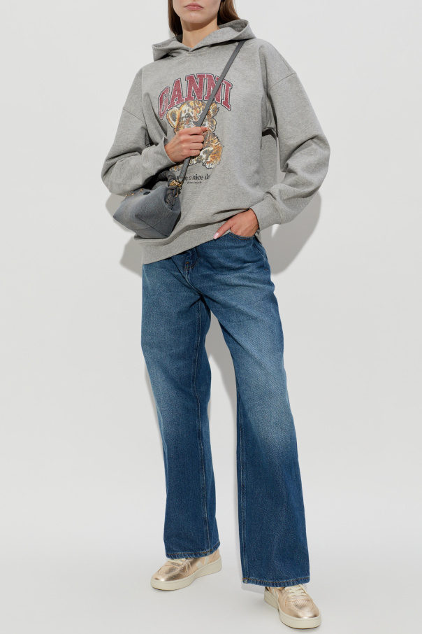 Ganni Sweatshirt with logo