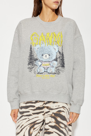 Ganni Bluza z kolorowym nadrukiem
