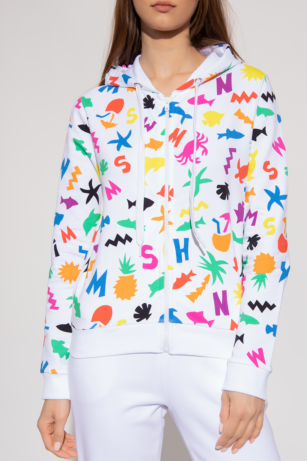 Moschino Patterned hoodie