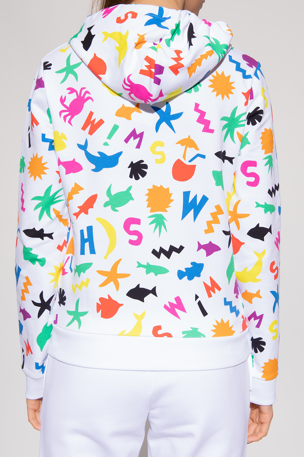 Moschino Patterned hoodie