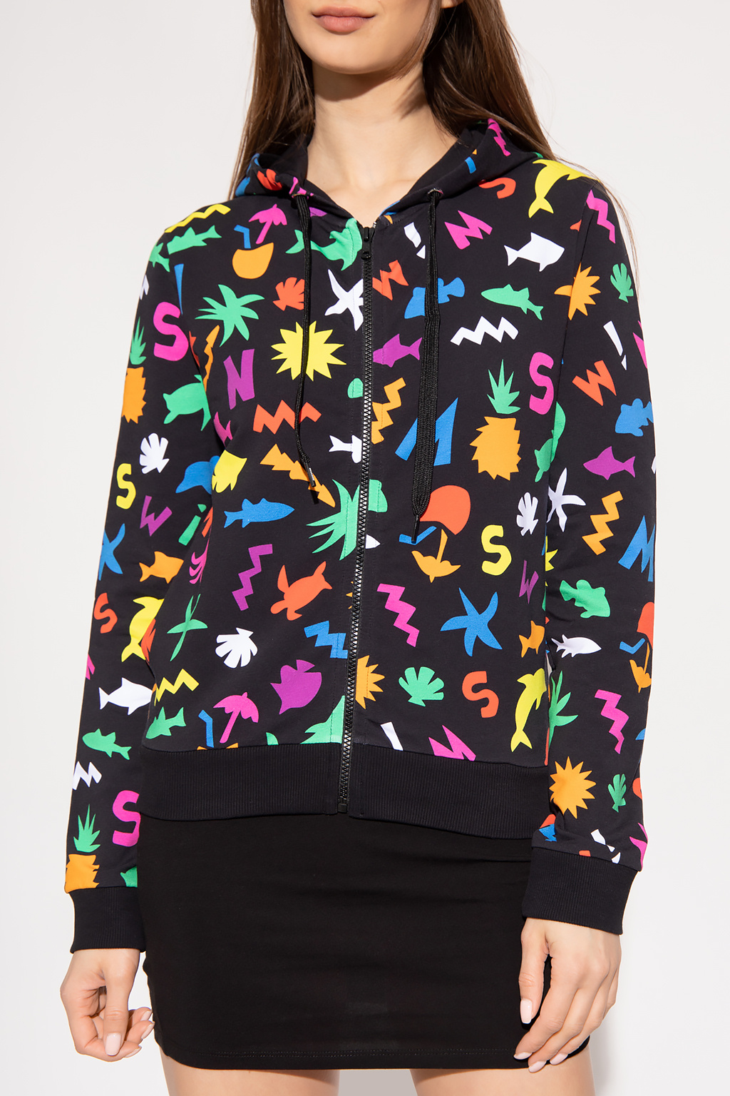 Moschino Patterned hoodie