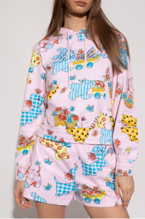 Moschino Patterned hoodie