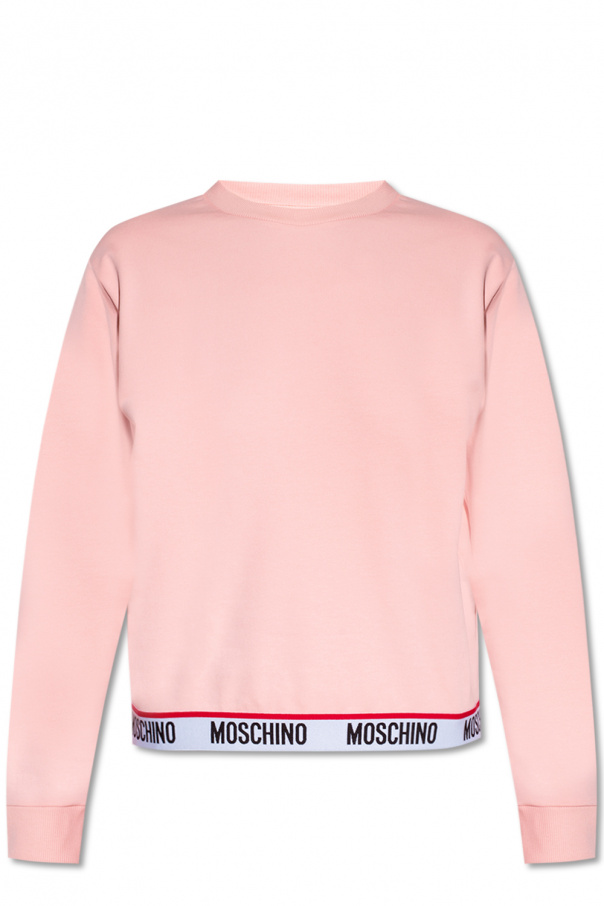 Moschino cotton sweatshirt with logo