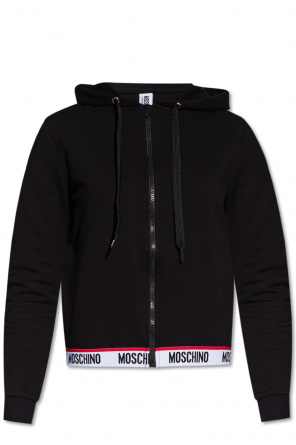 Hoodie with logo od Moschino