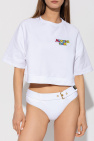 Moschino Relaxed-fitting crop T-shirt