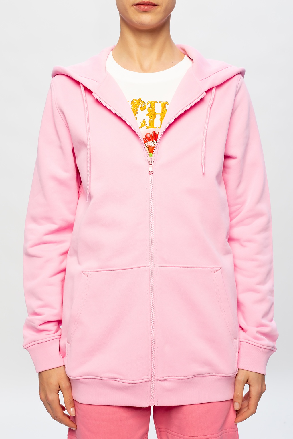 moschino logo hoodie