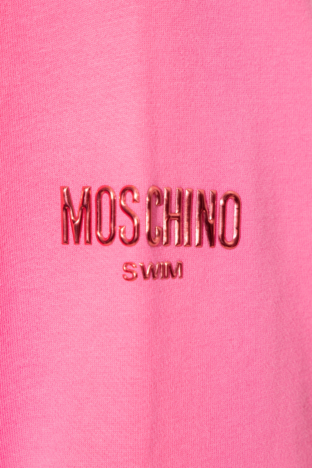 Moschino met hoodie with logo