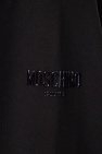 Moschino nike air jordan remastered sueded long sleeve t shirt black black metallic gold
