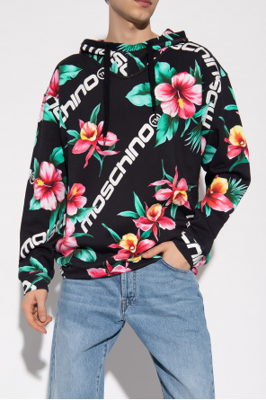 Moschino Floral hoodie