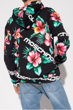 Moschino Floral hoodie