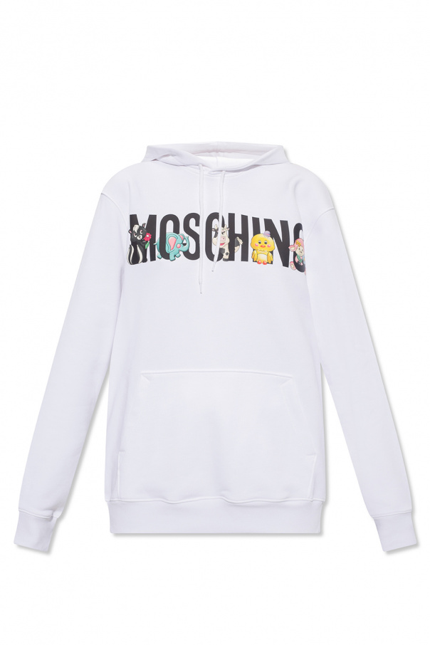 Moschino Logo-printed hoodie