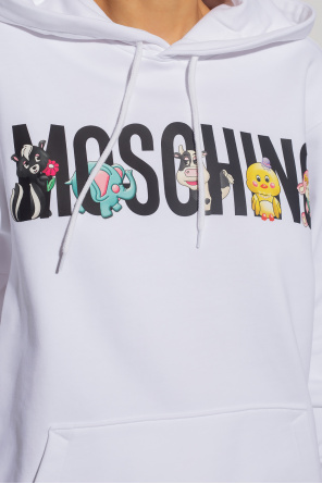 Moschino Logo-printed hoodie