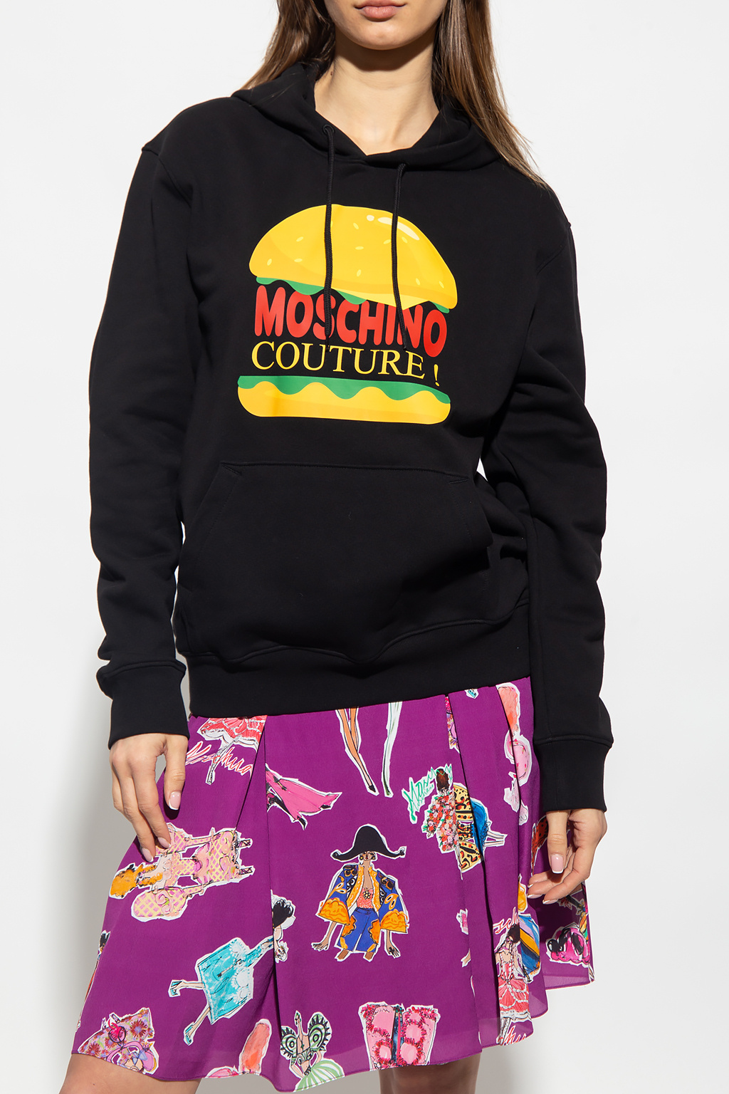 Moschino Printed hoodie