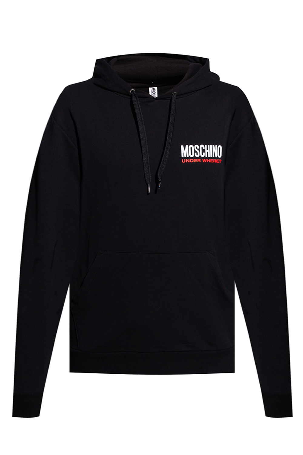 Black Hoodie with logo Moschino - Vitkac Canada