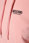 Moschino Erkek Slim Fit Bisiklet Yaka Baskılı Siyah Sweatshirt