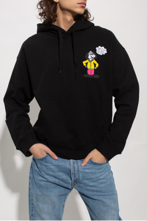 Moschino Patched hoodie