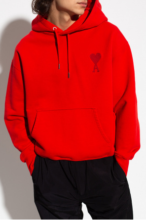 Ami Alexandre Mattiussi Logo-embroidered hoodie