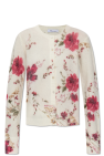 Blumarine Cardigan with floral motif