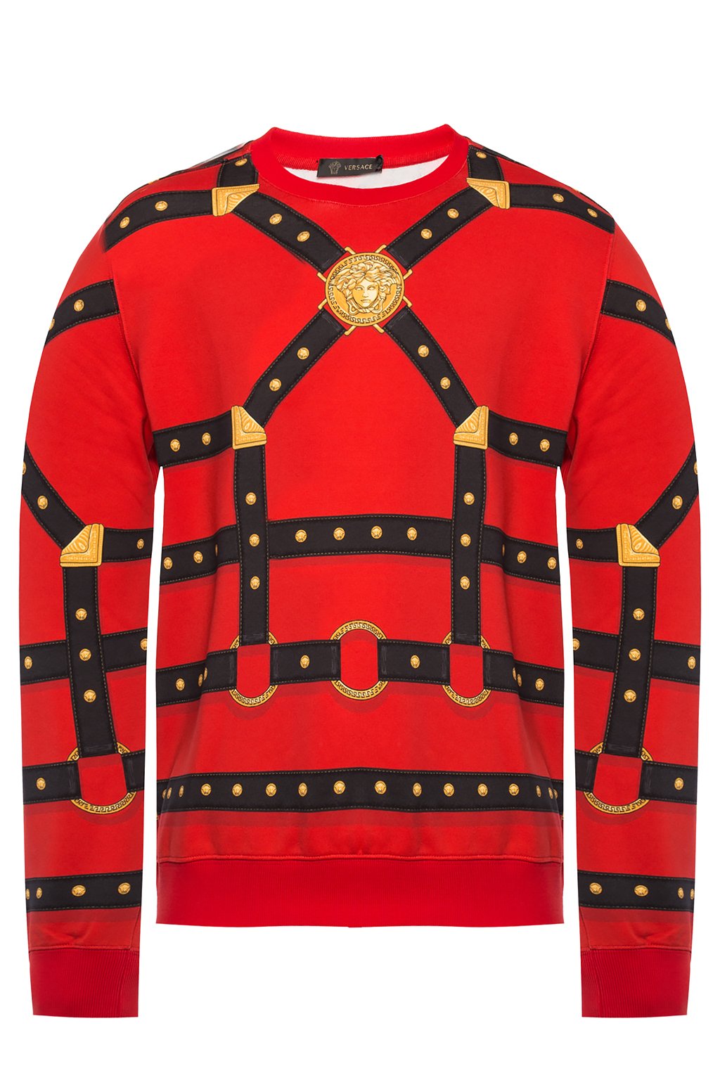 versace red sweatshirt