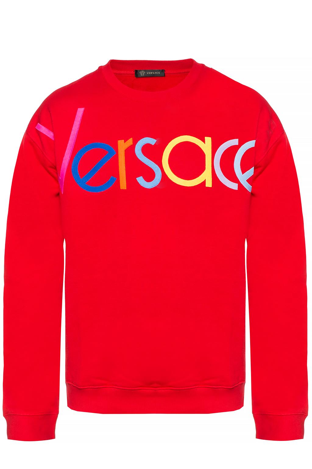 versace red sweatshirt