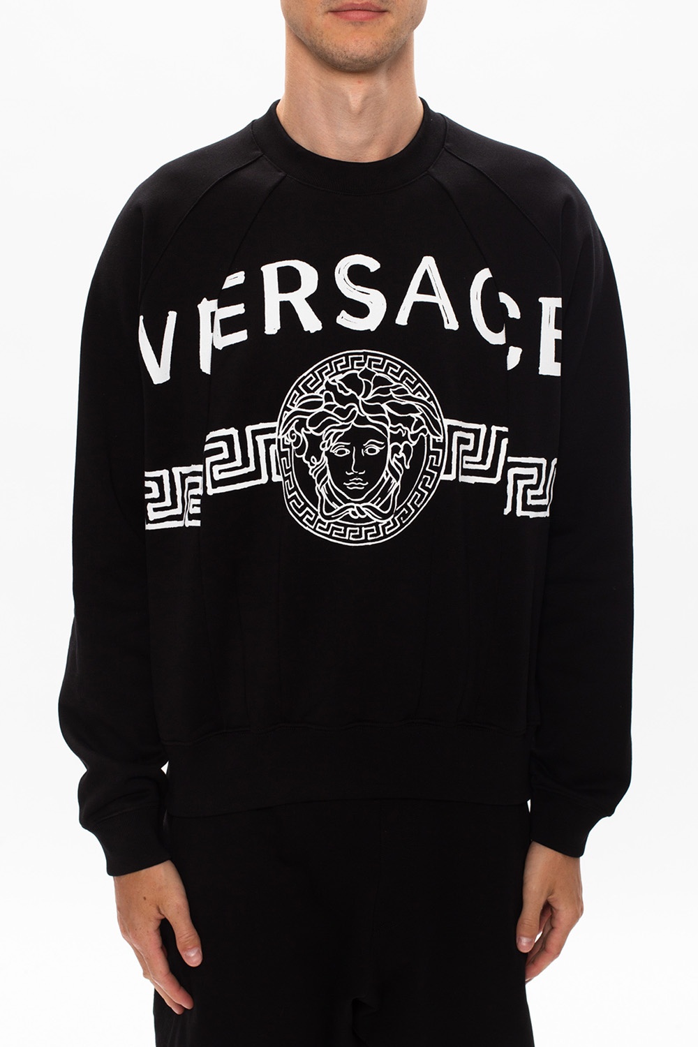 versace logo sweatshirt