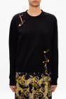 Versace BLACK Safety pin sweatshirt