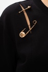 Versace BLACK Safety pin sweatshirt