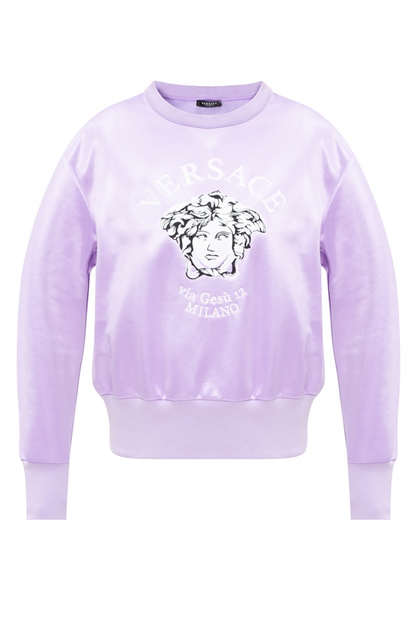 Versace Medusa head TIE sweatshirt