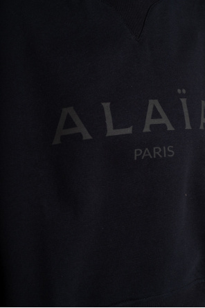 Alaïa Essential logo-embroidered T-shirt