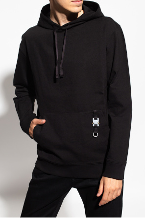 1017 ALYX 9SM Pliss hoodie with buckle detail