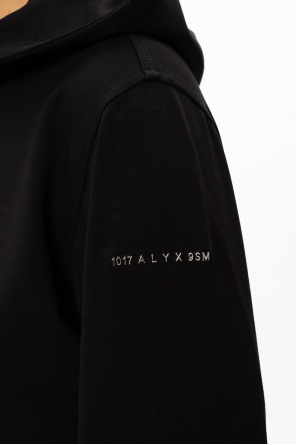 1017 ALYX 9SM Cropped hoodie Marine with logo