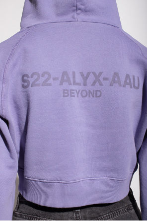 1017 ALYX 9SM embroidered toggle-fastening jacket Bianco