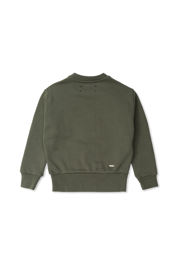 Amiri Kids Sudadera con logo