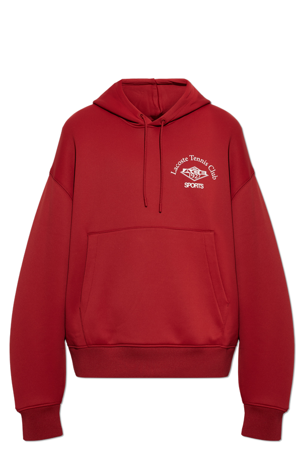 Hoodie with hood od LACOSTE RUNWAY